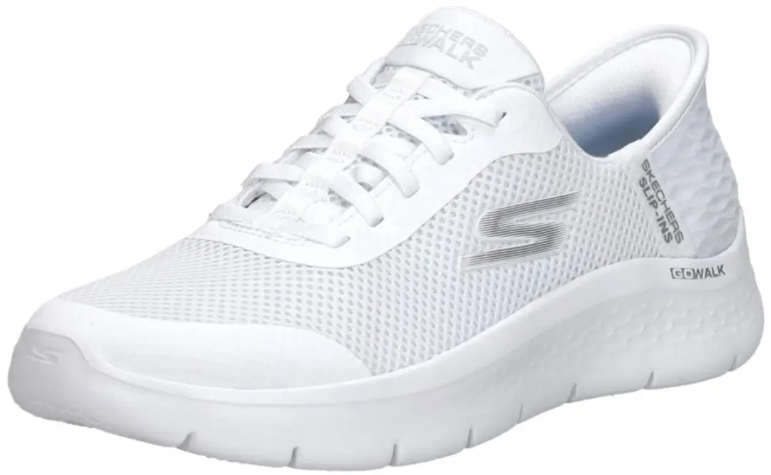 Skechers Go Walk Flex Grand Entry Dames Sneakers - Wit