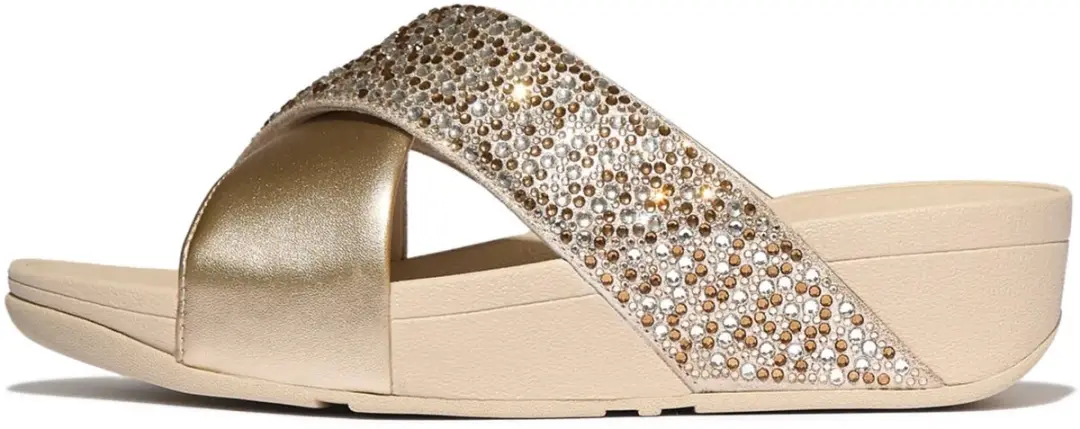 Dames sleehakken FitFlop Lulu Crystal-Mix