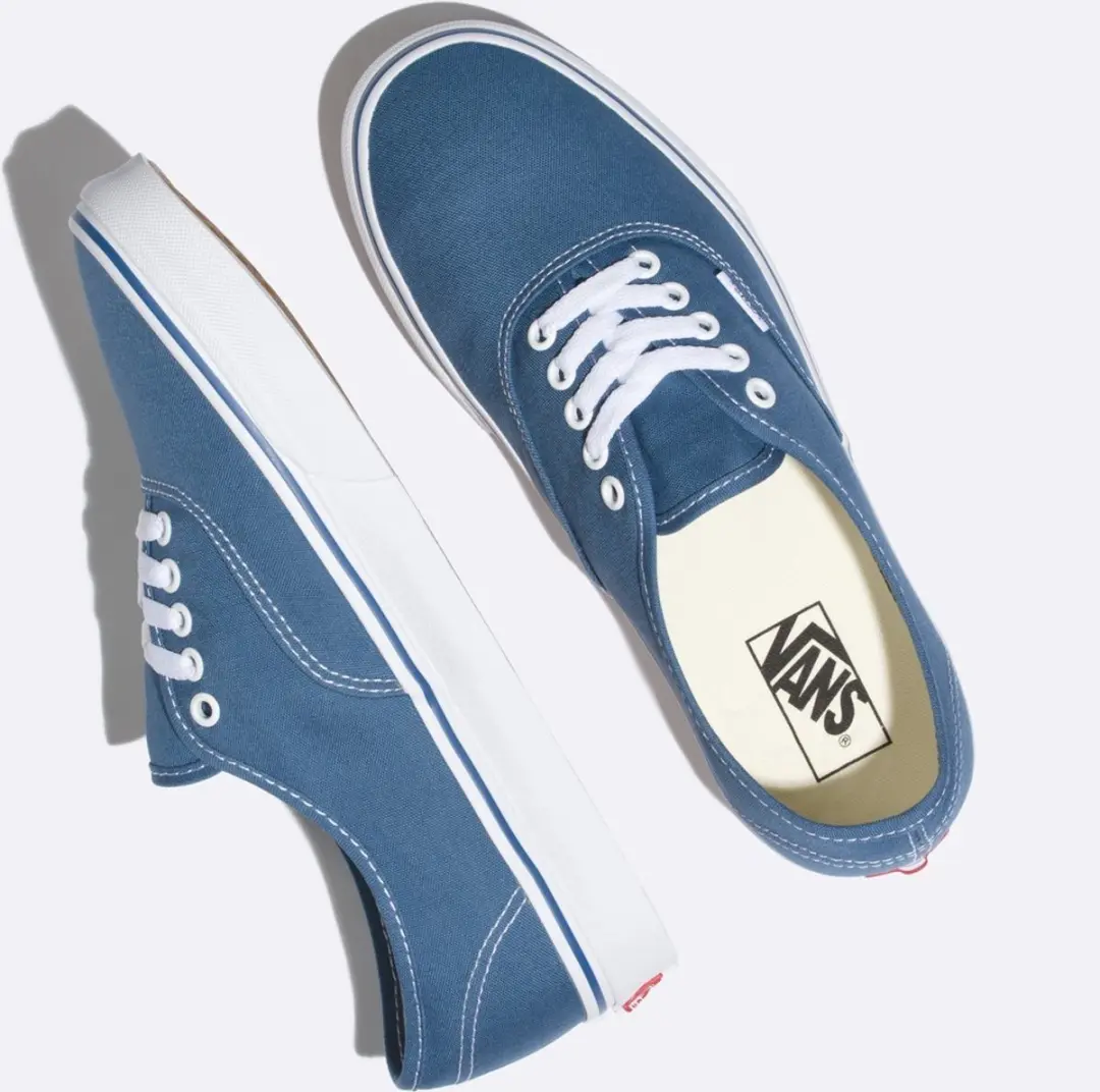Vans Authentic Navy Lage Sneakers 40.5
