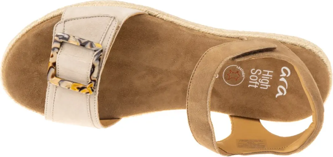 Ara 38111 Sandaal - Maat 41 - Beige - afbeelding 3 van 6