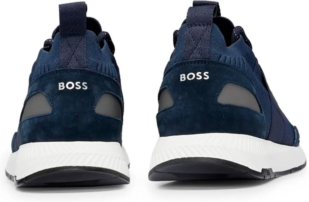 BOSS Titanium Knst Sneakers 10232616 - EU 45 - Dark Blue