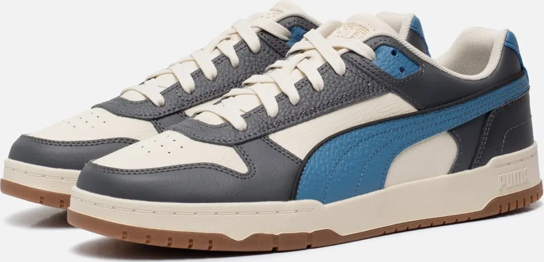 Puma RBD Game Low Sneakers blauw Imitatieleer