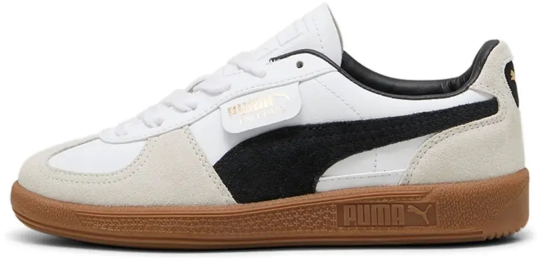 PUMA Palermo Sneakers - Wit/Grijs - afbeelding 3 van 4