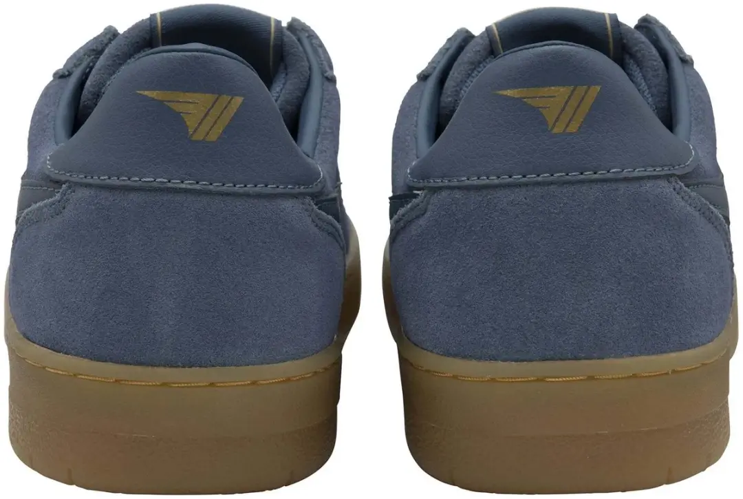 Gola Hawk Suede CMB571 Trainers - 45 - Moonlight/Gum