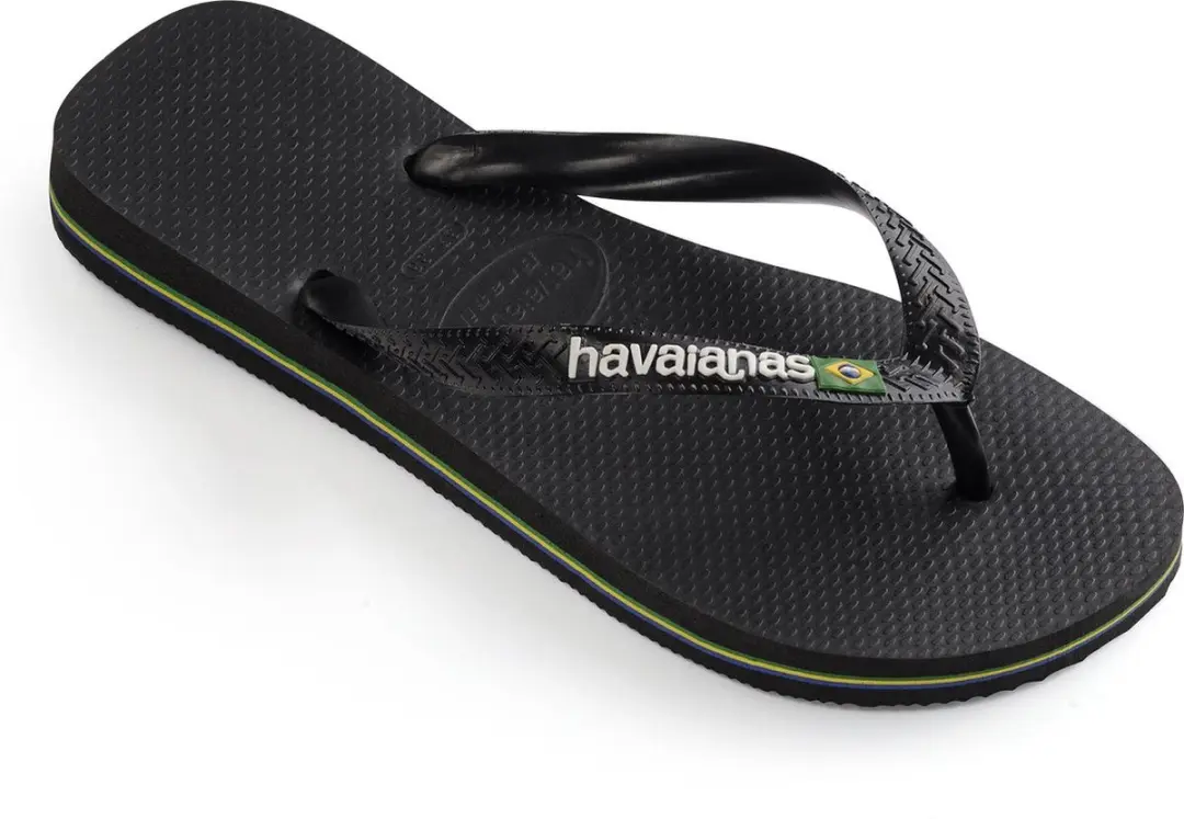 Havaianas Brasil Teenslipper - Zwart - Maat 27/28