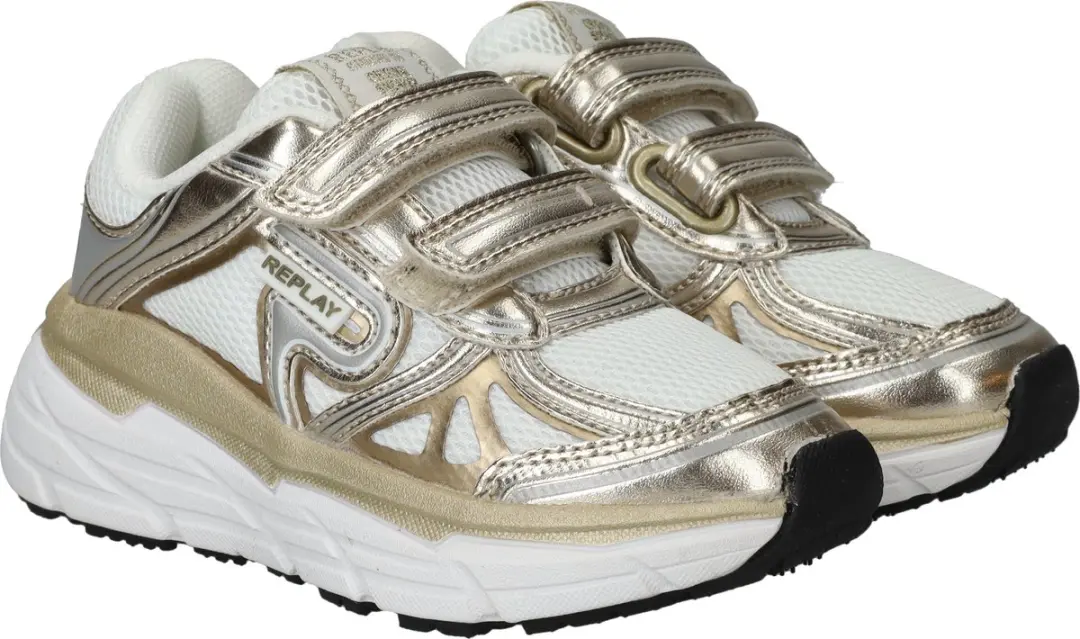 Replay Christal Kid Sneakers - Meisjes - Goud - Maat 29 - afbeelding 4 van 6