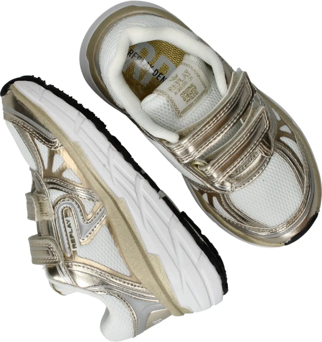 Replay Christal Kid Sneakers - Meisjes - Goud - Maat 29 - afbeelding 6 van 6