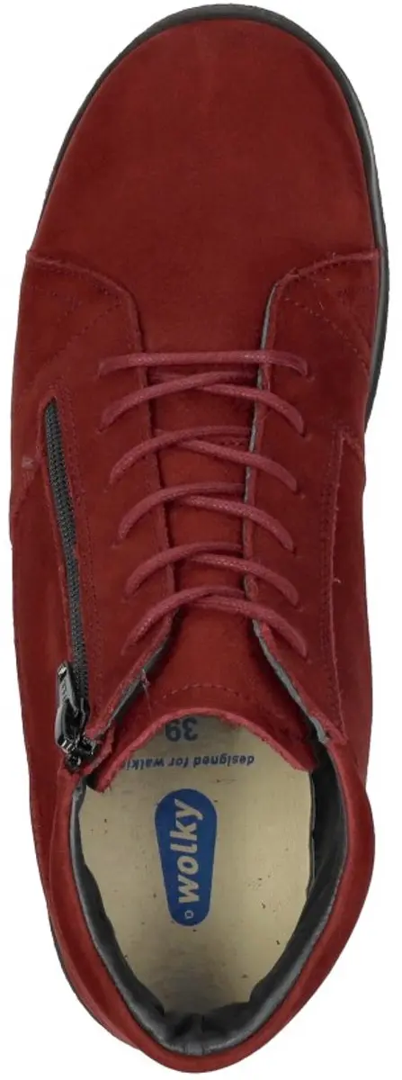 Wolky Why Veterschoenen - Rood - Maat 43 - afbeelding 5 van 6