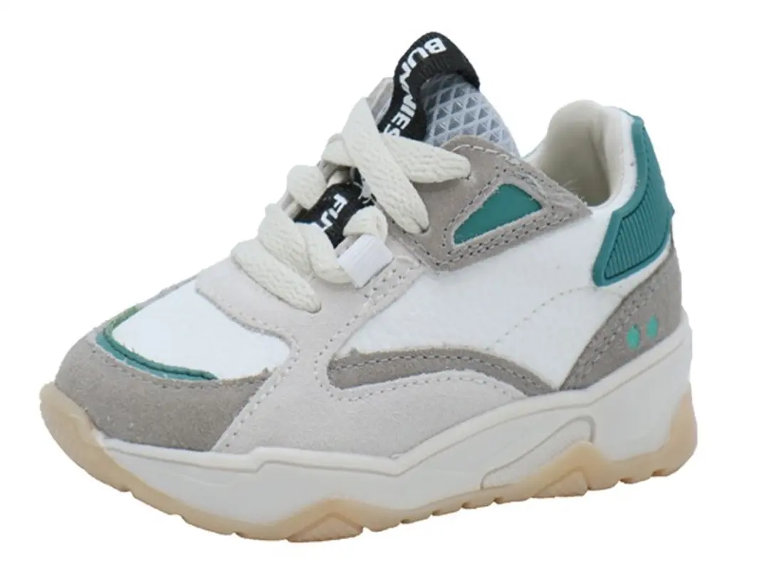 BunniesJR Jongens Lage Sneakers 226220-484 - Grijs - Leer - afbeelding 5 van 5