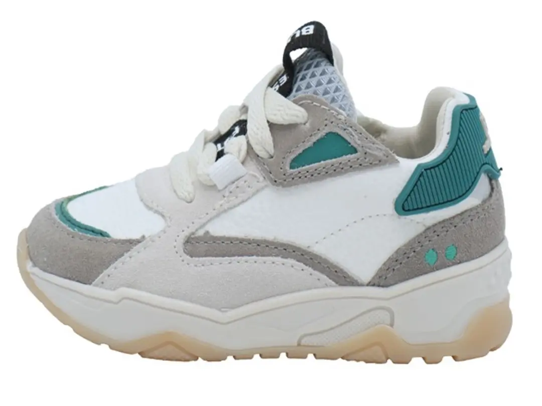 BunniesJR Jongens Lage Sneakers 226220-484 - Grijs - Leer - afbeelding 2 van 5