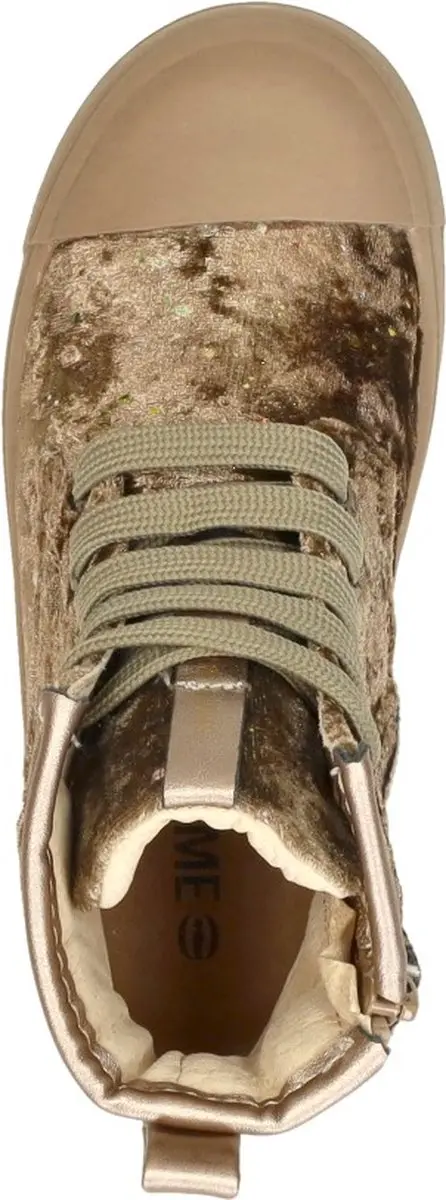 Shoesme Gouden Bikerboot met stipjes - Kinderen Maat 25 - afbeelding 5 van 6