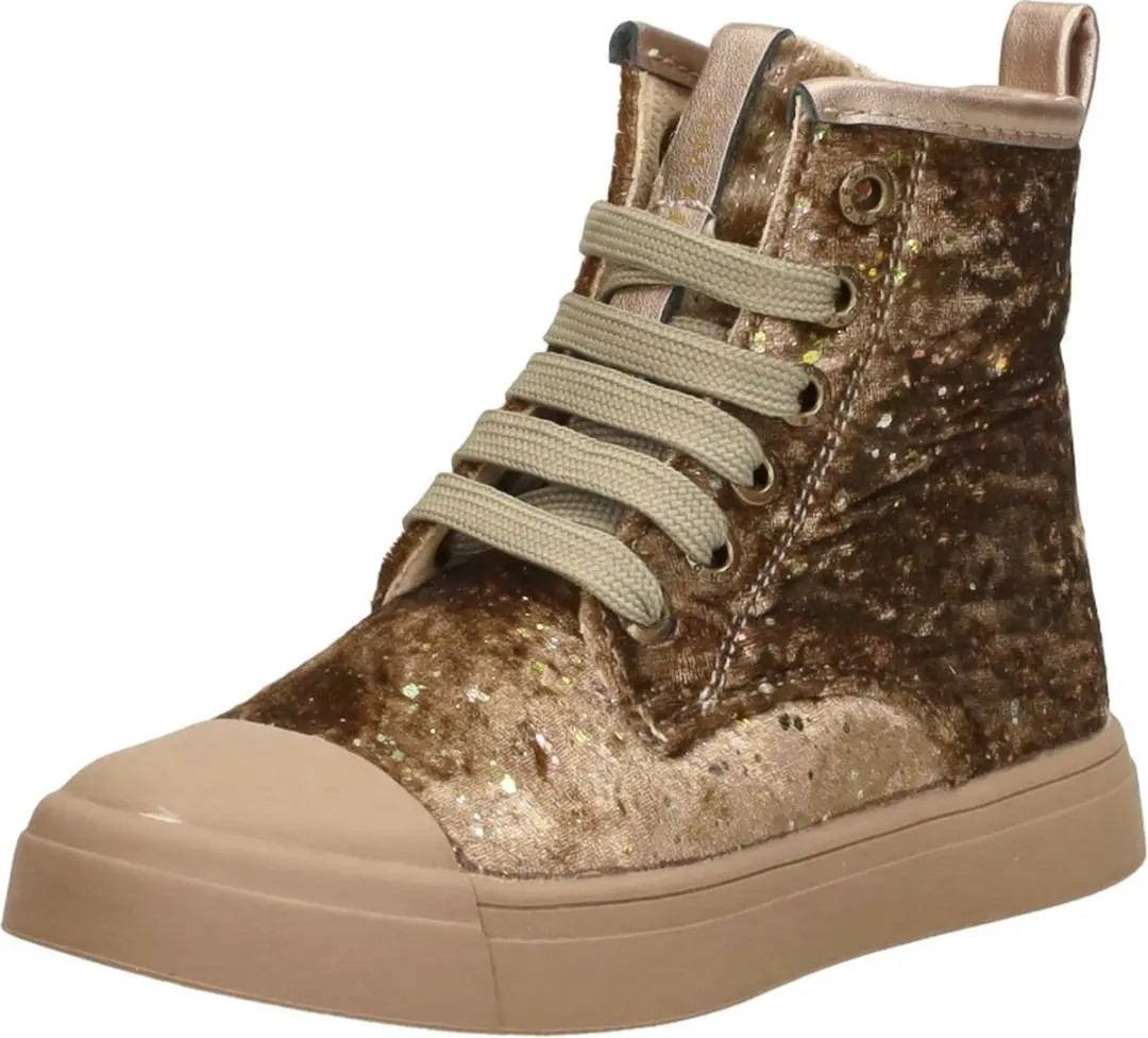 Shoesme Gouden Bikerboot met stipjes - Kinderen Maat 25 - afbeelding 4 van 6