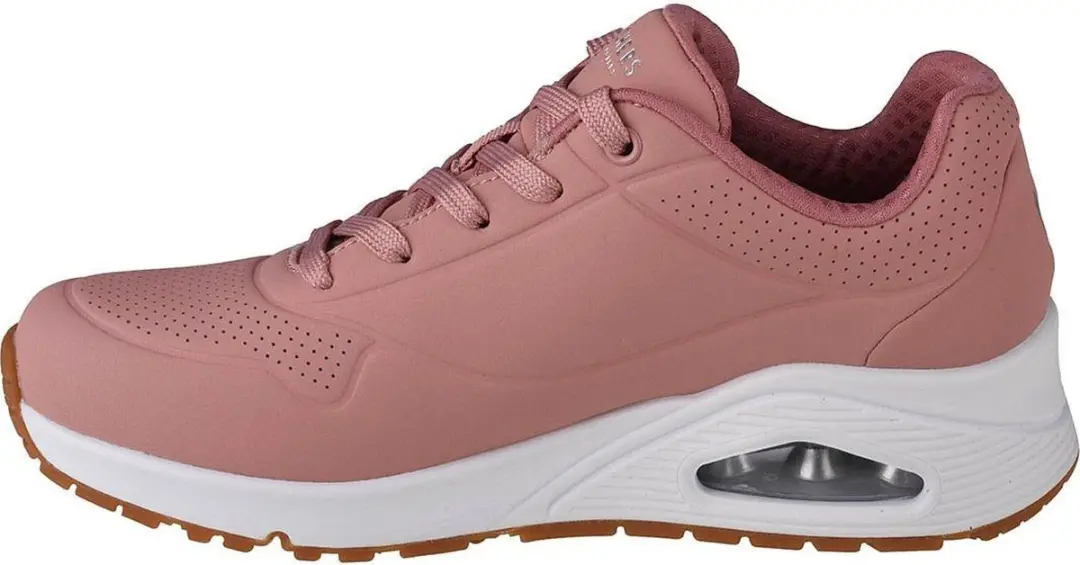 Skechers Uno-Stand on Air 73690-ROS Sneakers - Roze/Wit