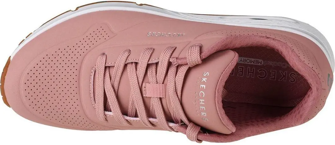 Skechers Uno-Stand on Air 73690-ROS Sneakers - Roze/Wit