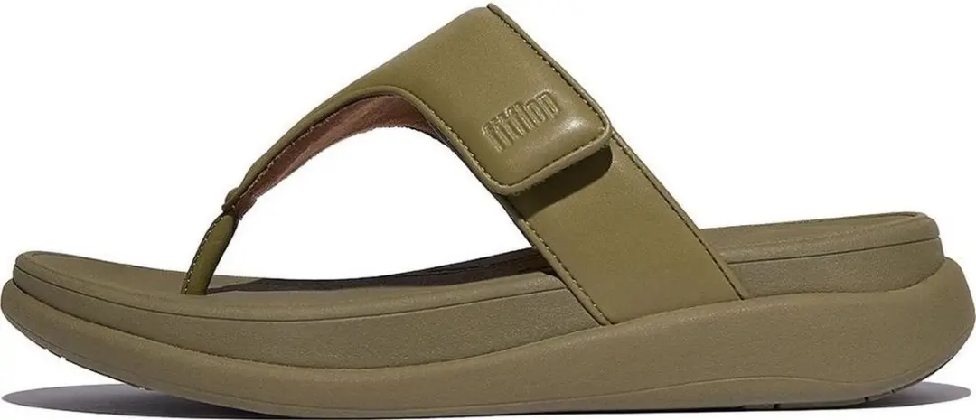 FitFlop F-Mode Go Adjustable Flatform Toe-Post Sandals Vrouwen