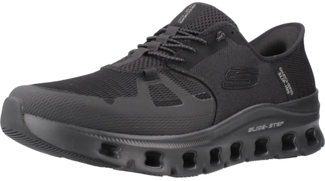 Skechers Glide-Step Pro Heren Instappers - Zwart - afbeelding 6 van 6