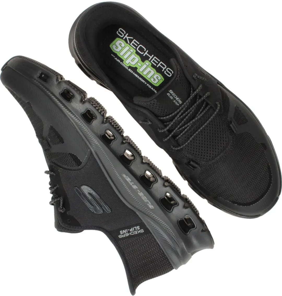 Skechers Glide-Step Pro Heren Instappers - Zwart