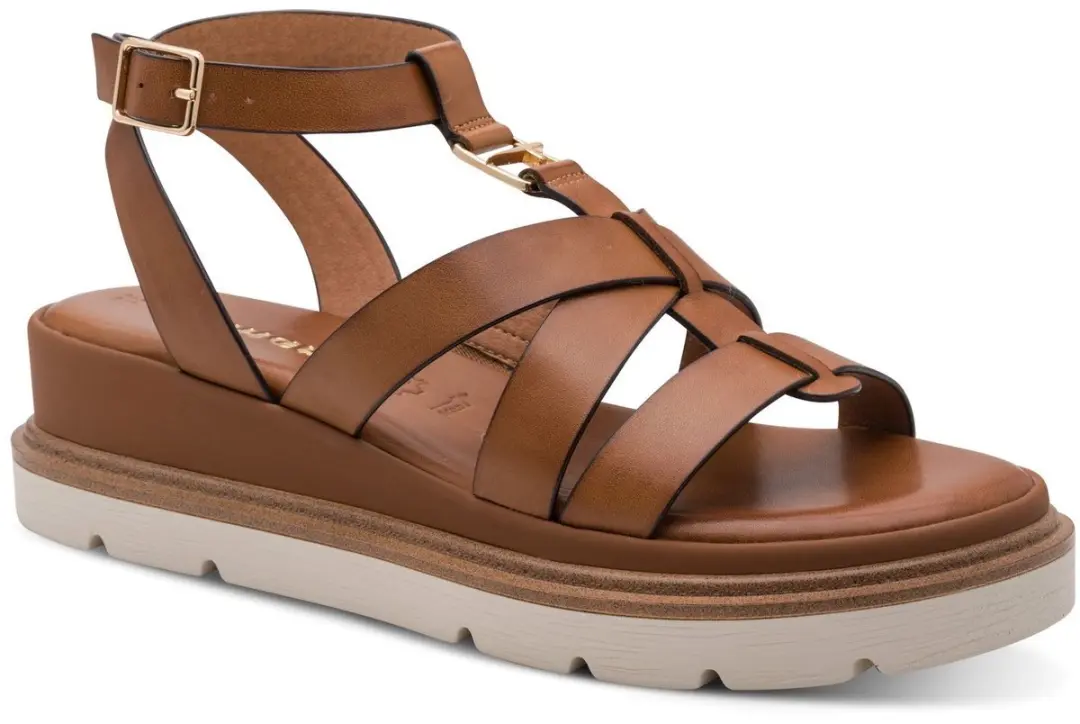 Tamaris Dames Sandalen 40 - Cognac