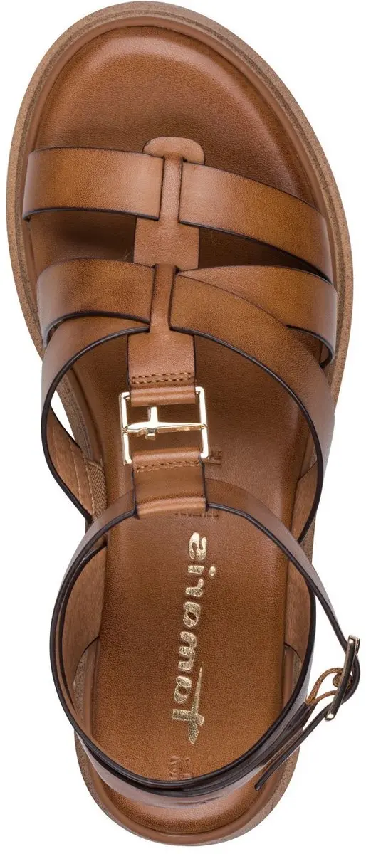 Tamaris Dames Sandalen 40 - Cognac
