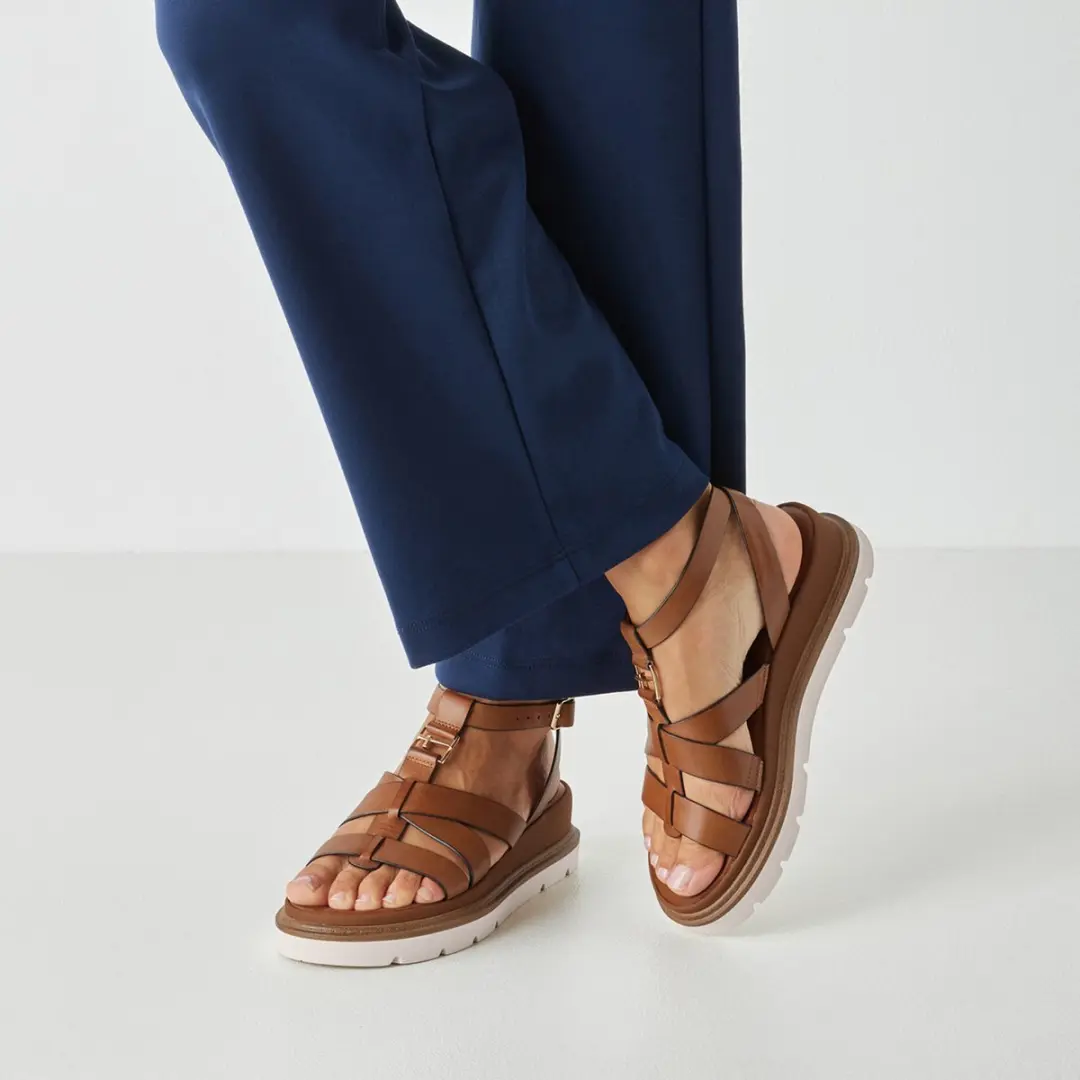 Tamaris Dames Sandalen 40 - Cognac