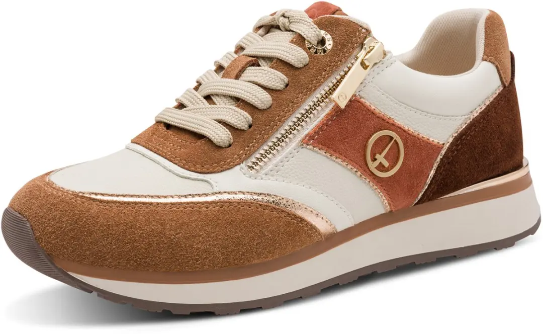 Tamaris Lage Damessneaker 1-23726-43-3C2 Dames Bruin