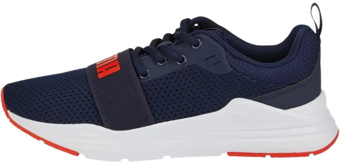 PUMA Wired Run Jr Schoenen - Donkerblauw 38.5 - afbeelding 3 van 6