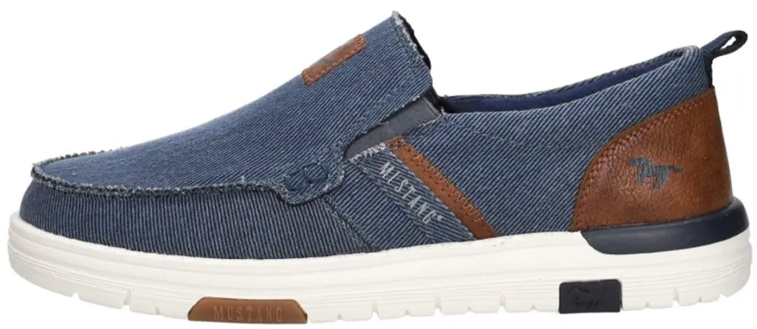 Mustang Sneakers Laag Sportief - blauw - Maat 45 - afbeelding 2 van 6