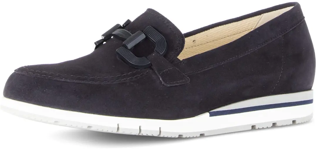 Gabor 82.416.46 Instappers - Suède Blauw 36 - afbeelding 6 van 6