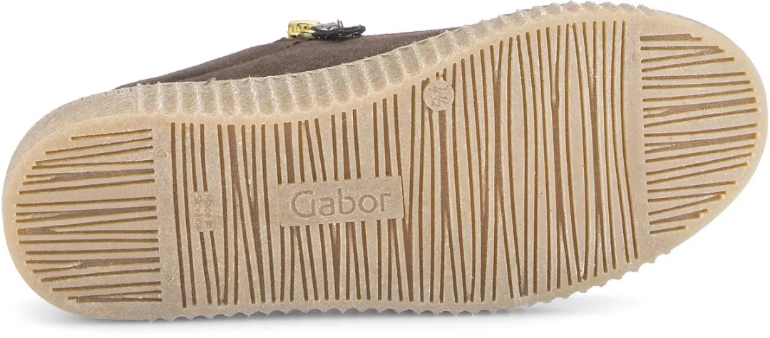 Gabor Dames Sneakers suede vtr rits 5446 5 - Bruin - afbeelding 6 van 6