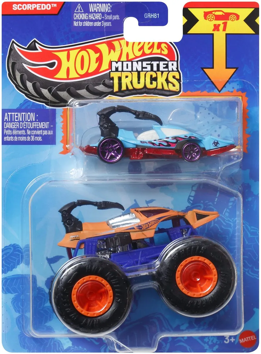 Hot Wheels Monster Truck Scorpedo JCG39