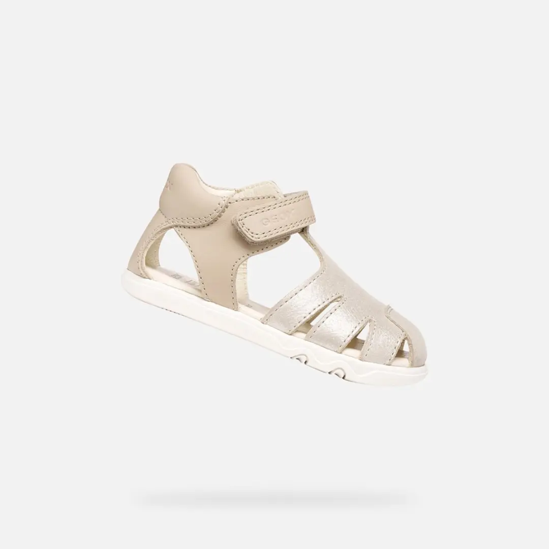 GEOX SANDAL STEPPIEUP PEUTERMEISJES Sandalen