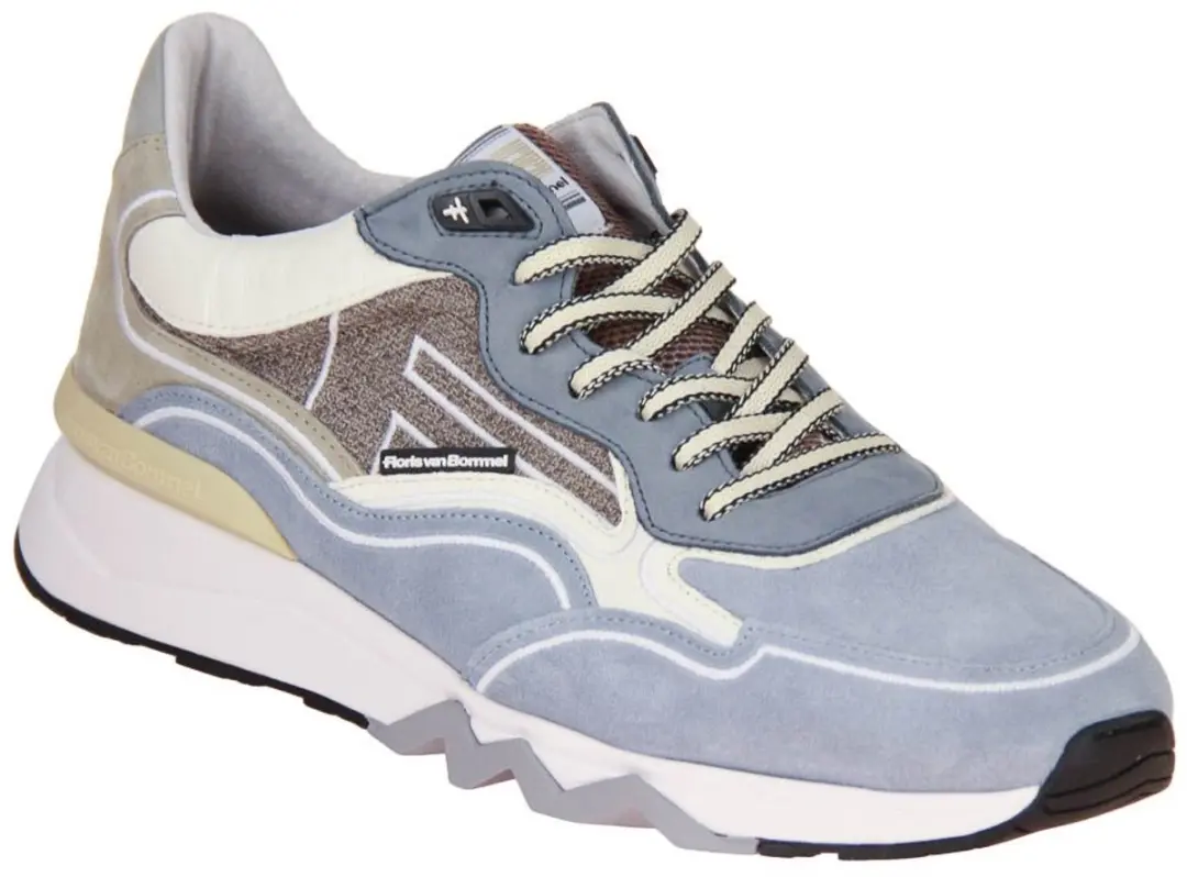 Floris van Bommel DE ZAGER 03.02 Lage Sneakers - Blauw - Maat 43 1/3 - afbeelding 4 van 6