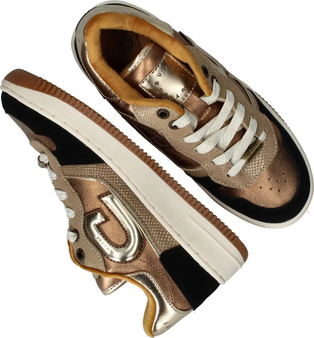 Cruyff Junior Campo Low Sneakers Meisjes 35 - Brons - afbeelding 6 van 6