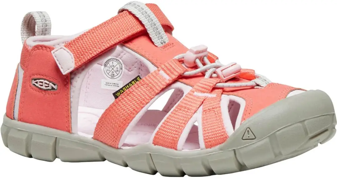 Keen Seacamp Ii Cnx Youth Sandalen Oranje,Roze EU 34 Meisjes
