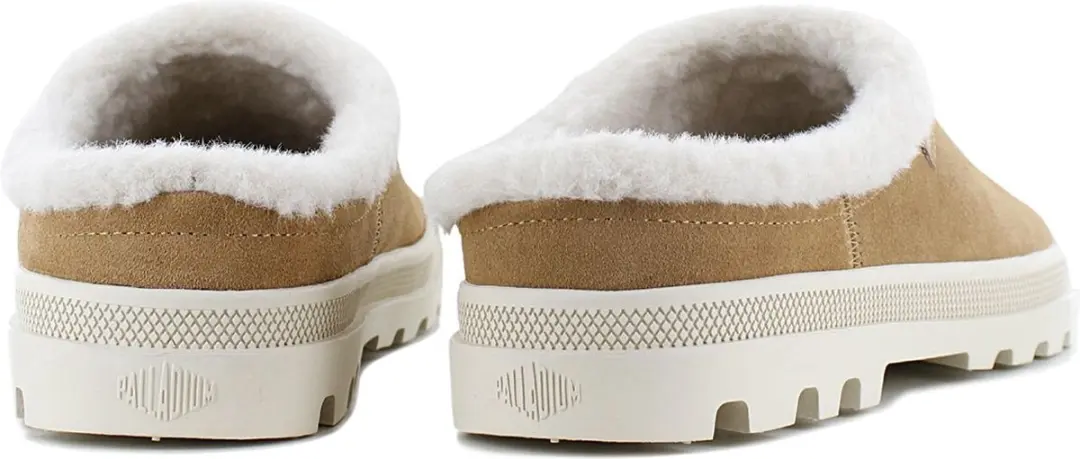 Palladium Palladune Mule Warm Pantoffels - Bruin - Maat 37