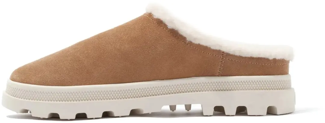 Palladium Palladune Mule Warm Pantoffels - Bruin - Maat 37