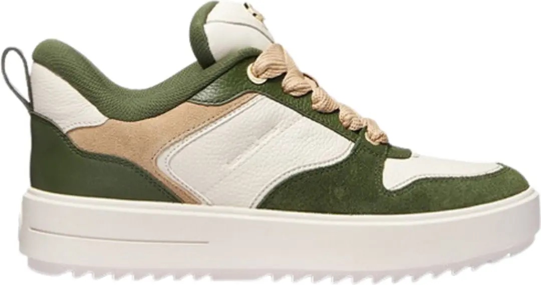 Michael Kors Rumi Lace Up Dames Sneakers Suede/Leer