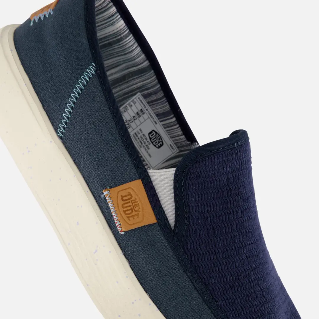 HEYDUDE Sunapee Instappers - Blauw - Maat 41 - afbeelding 6 van 6