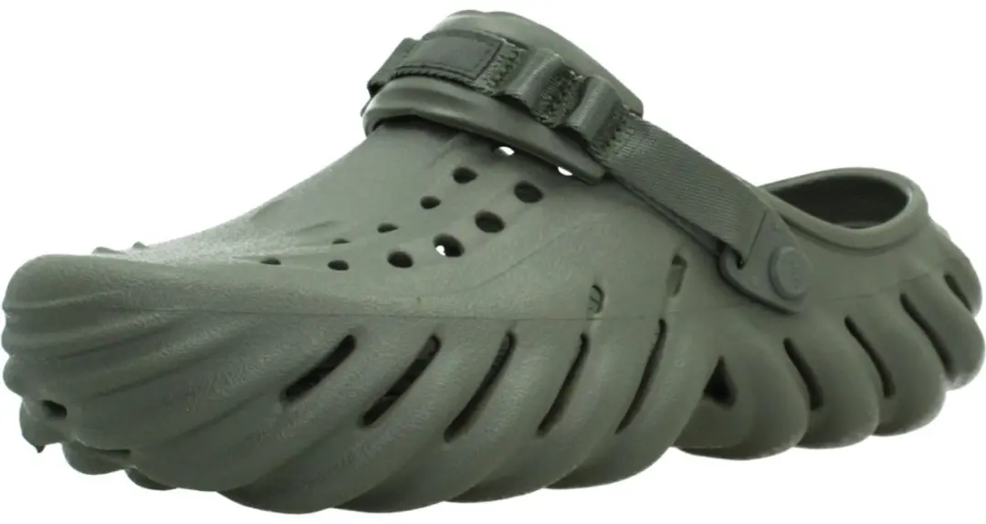 Crocs Echo Klompen Dusty Olive - Maat 43/44