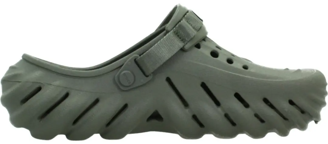 Crocs Echo Klompen Dusty Olive - Maat 43/44