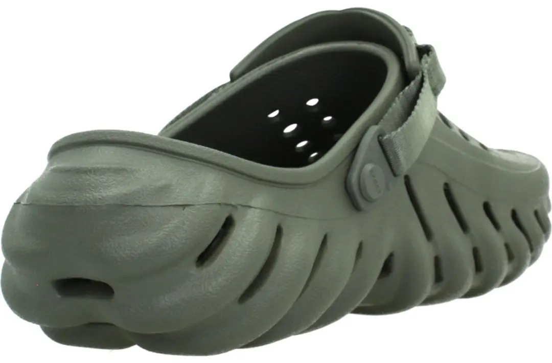 Crocs Echo Klompen Dusty Olive - Maat 43/44