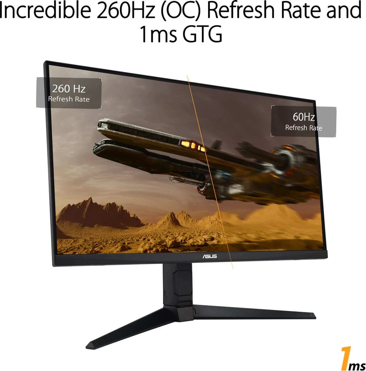 ASUS TUF Gaming VG27AQML1A WQHD Monitor 27" - 260Hz IPS