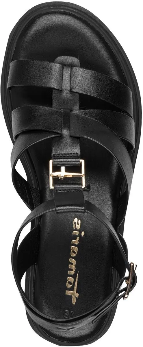 Tamaris Dames Sandalen 41 - Zwart