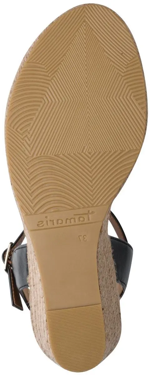 Tamaris Dames Sandalen 38 - Zwart