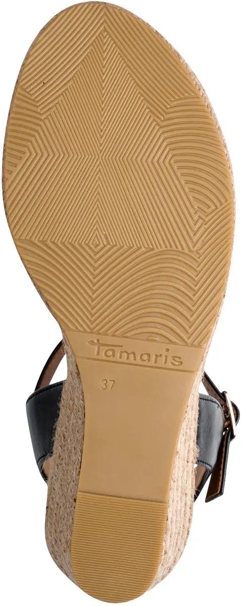 Tamaris Dames Sandalen 38 - Zwart