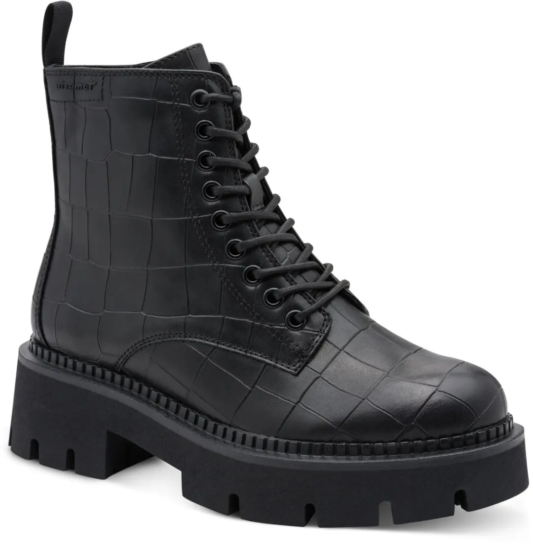 Tamaris Dames Lace Boot Flat Laarzen