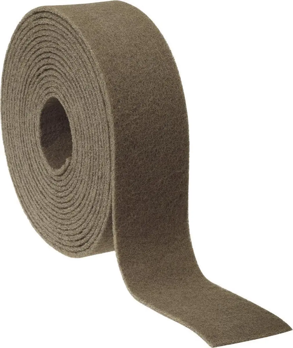 3M Scotch-Brite Schuurvliesrol CP-RL 50mm x 5m Medium - afbeelding 2 van 2