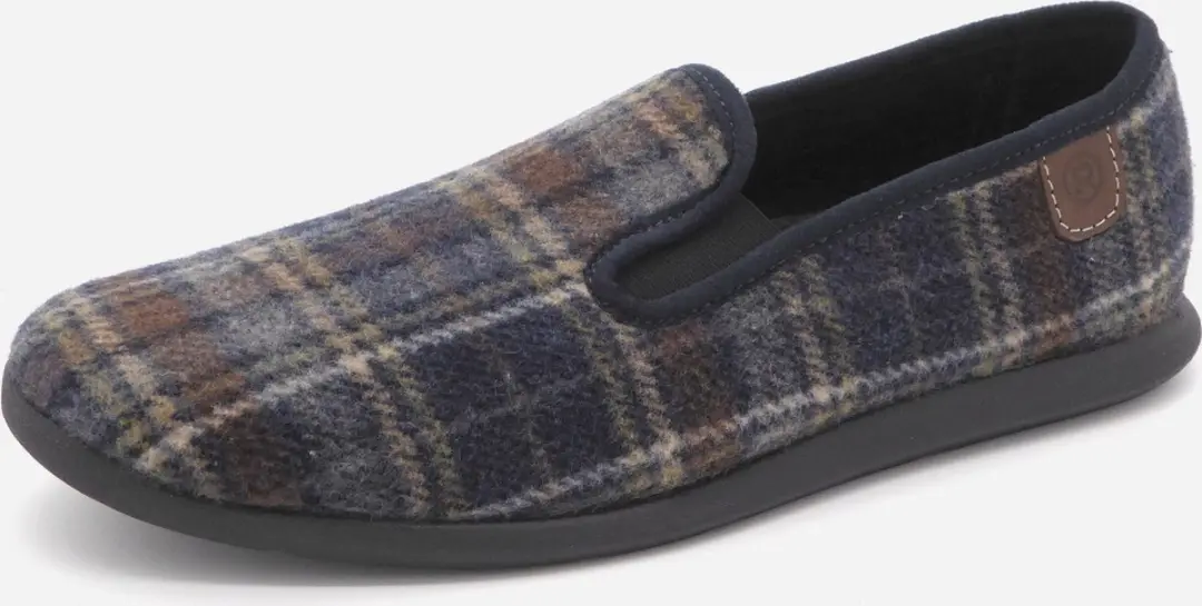 Rohde Fermo Pantoffels blauw Textiel