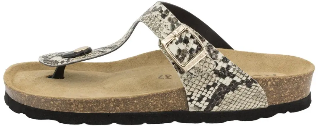 Rohde Teenslipper 42 - Beige - Slangenprint - afbeelding 5 van 6