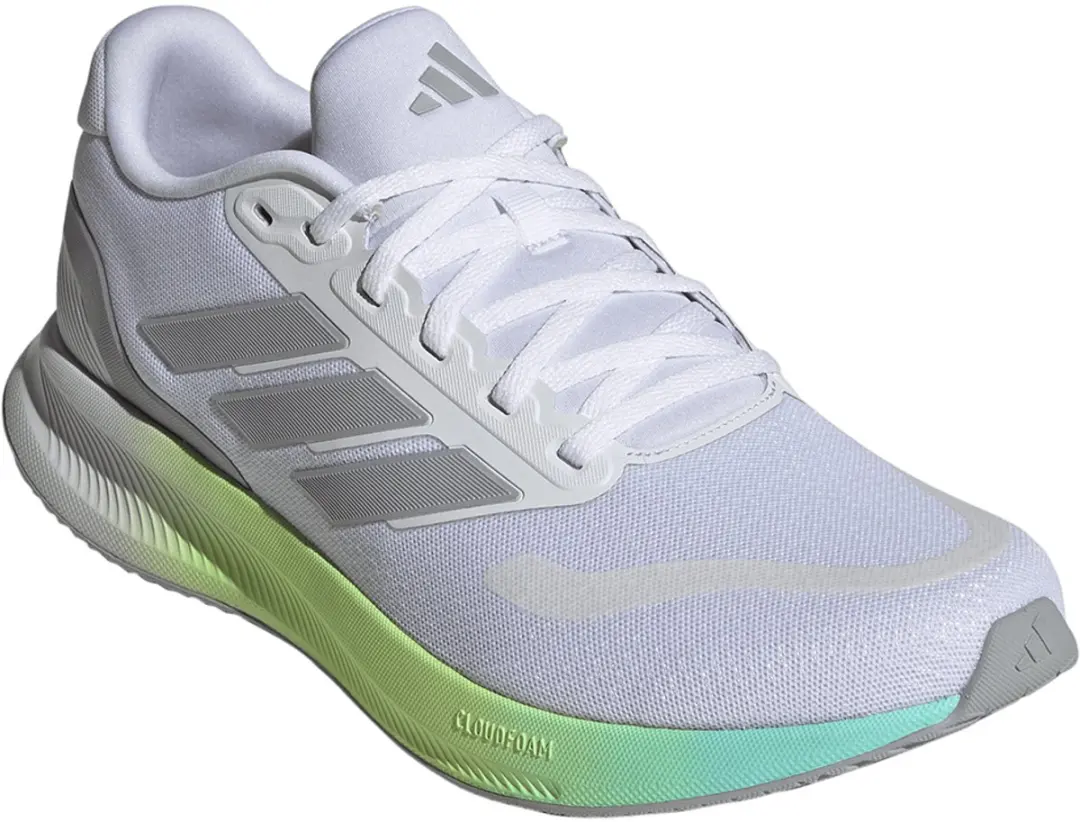 adidas Heren Runfalcon 5 Hardloopschoen Sneaker Cloudfoam KI9540 White